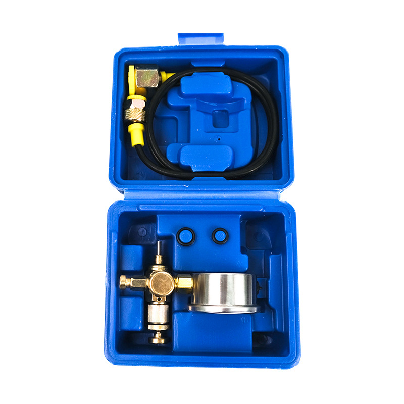 Gun head nitrogen pressure inflatable gauge hydraulic pressure gauge excavator water Mountain engineer ancient river breaking hammer nitrogen meter box