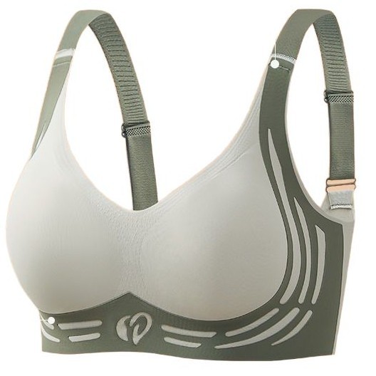 Cross-border plus size sports underwear accessory breast soft support adjustable small chest gathered anti-sagging running fixed cup