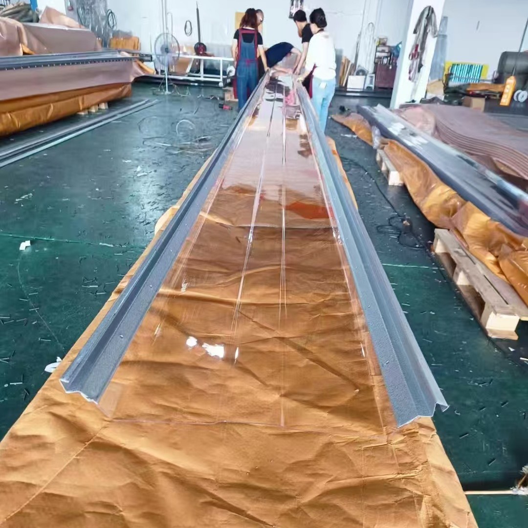 Wholesale Transparent Lighting Tiles Frp Light-Transmitting Waterproof Sun Protection Factory Roof Lighting with Fiberglass Sun Tiles