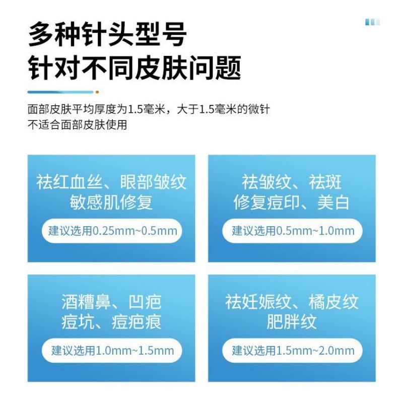 Source Factory Cross-Border Amazon Skin Microneedle Device Brand Micro-Needle Roller Facial Essence Applicator Manufacturer 540