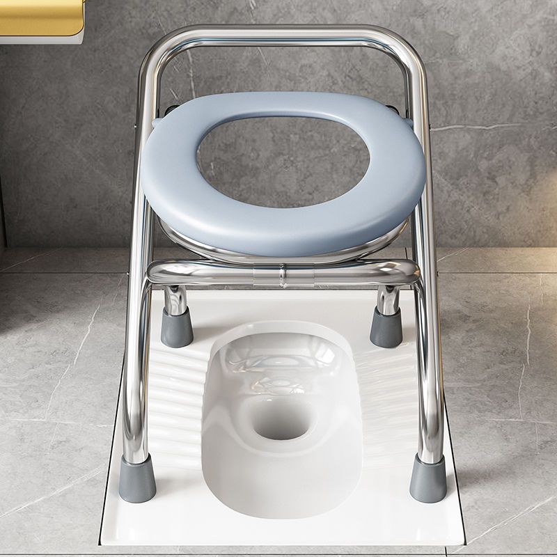 Stainless Steel Folding Toilet Chair for the Elderly, Adult Toilet Chair, Toilet Stool, Toilet Squatting Artifact Amazon