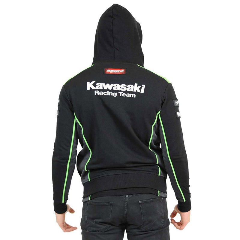 Cross-Border Off-Road Racing Suit, Fleece Sweatshirt Jacket, Versatile and Handsome, Warm, European and American Sizes, Loose Version