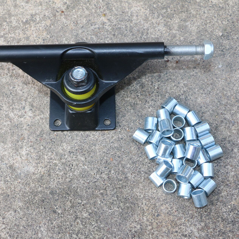 Skateboard bearing sleeve retaining ring Long Version small fish plate double-turned-up spacer sleeve spacer sleeve spacer iron skateboard sleeve intermediate sleeve