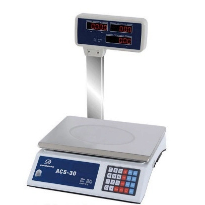 Электронные весы для внешней торговли экспортная версия электронная ценовая шкала с вертикальной рукой 30кг/40кг электронные весы