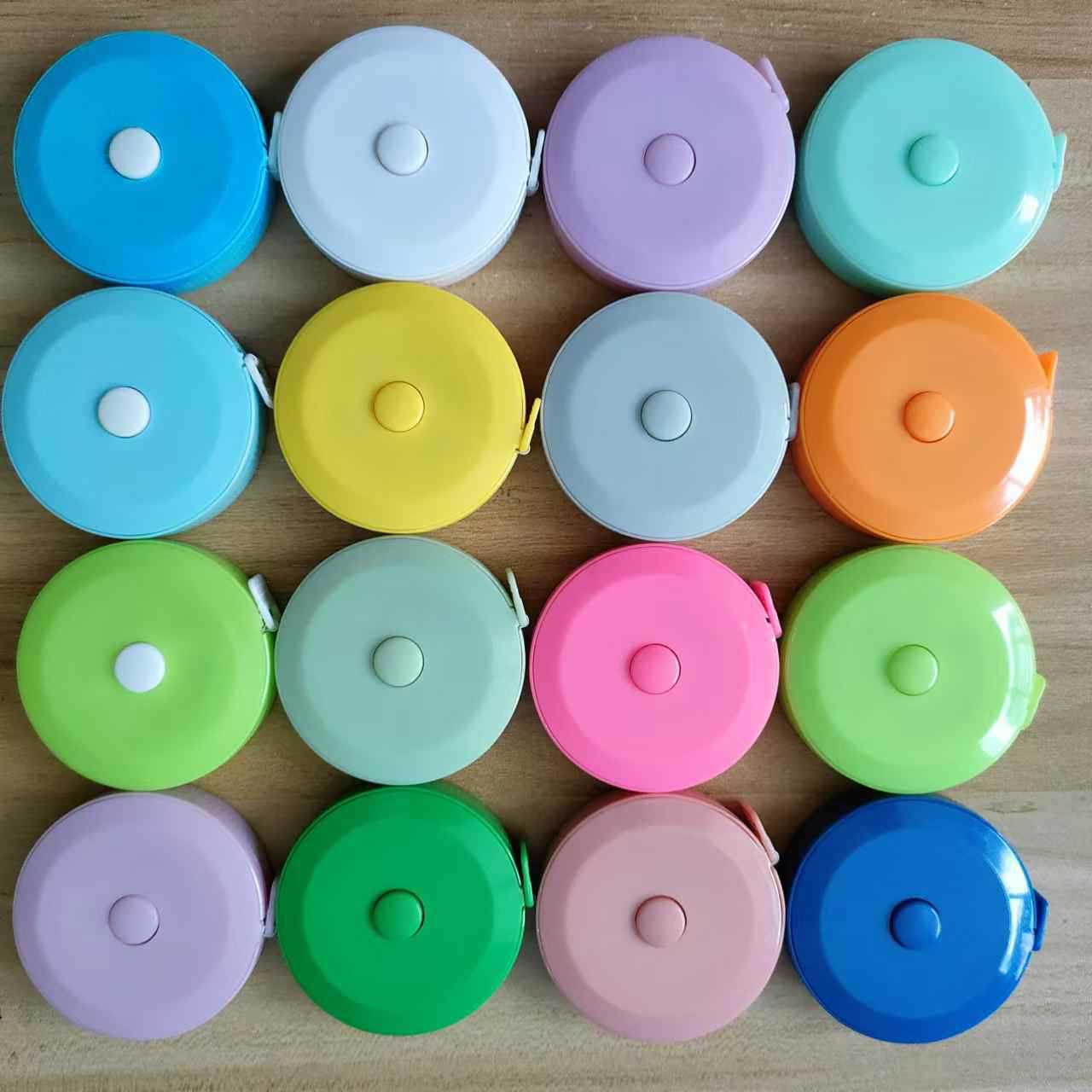 2 meters tape measure measure three circumference height special ruler plastic tape measure portable 2m small soft ruler measure clothing soft ruler logo gift