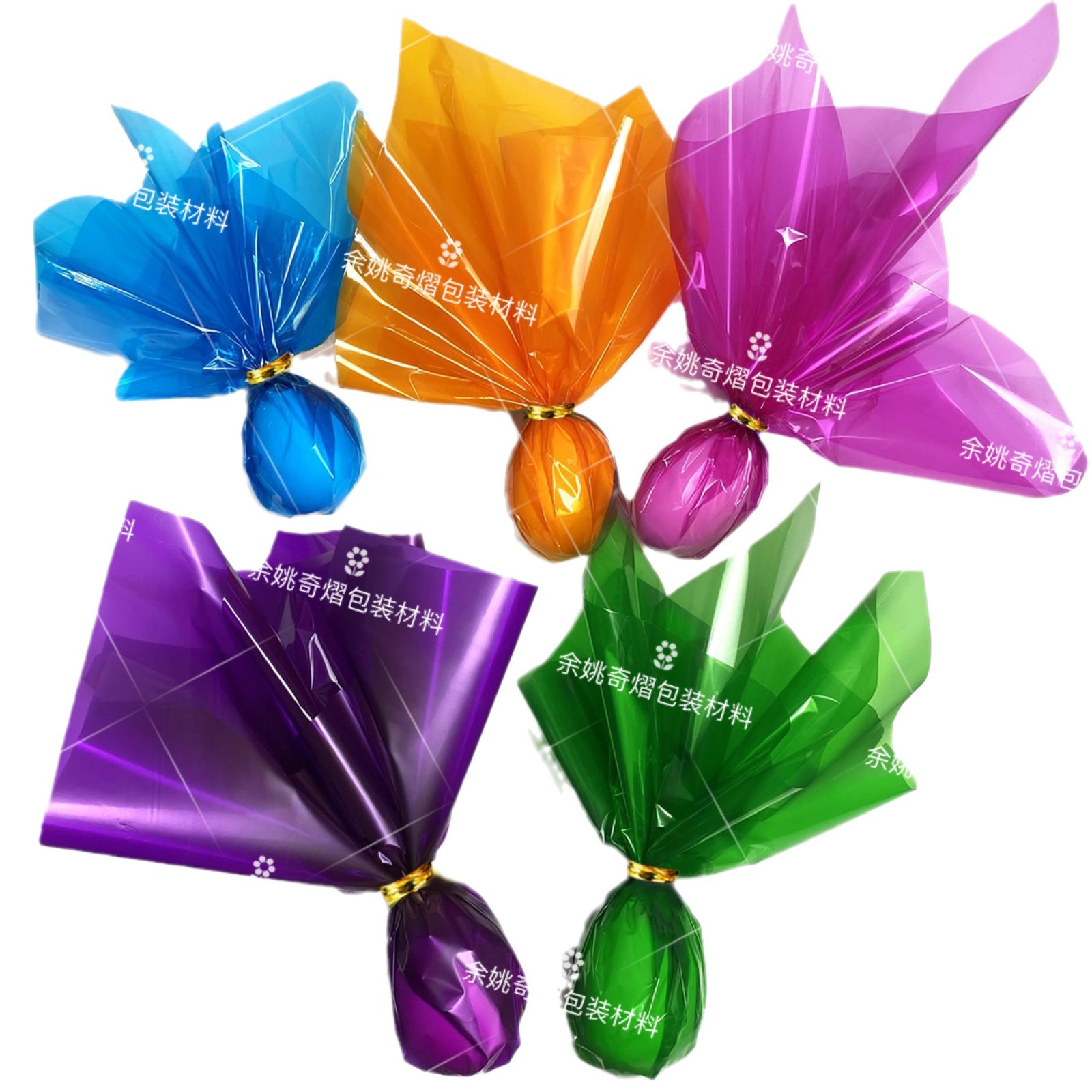 Candy paper colored cellophane diy candy gift packaging handmade play paper kindergarten handmade material paper supply