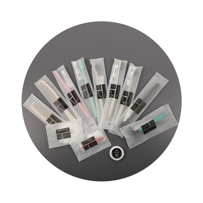 Hotel Disposable Toothbrush with Toothpaste Toiletries suit Hotel Homestay Room Disposable Comb Razor