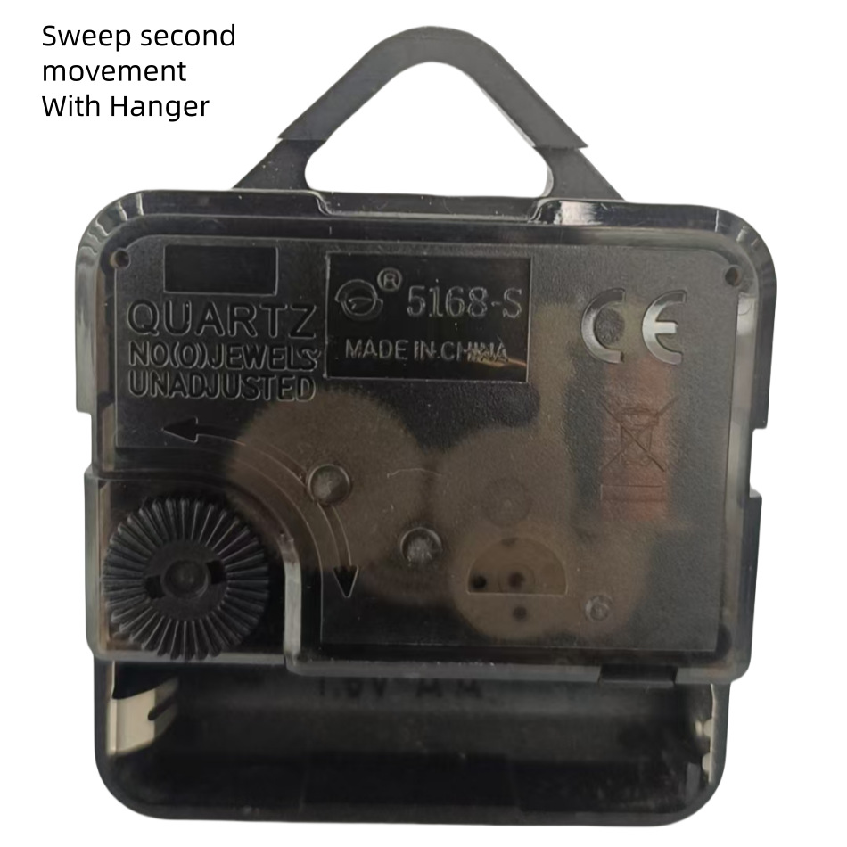 Кварцевый механизм часов с крючком 5168S, секундомер