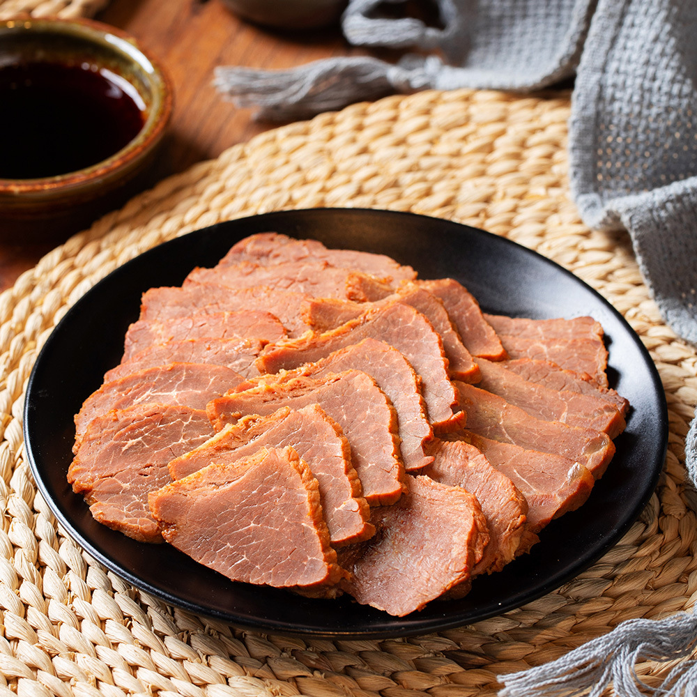 Mengdu Sauce Beef 200G/Bag Inner Mongolia Braised Beef Ready-To-Eat Beef Tendon Specialty from the Grassland