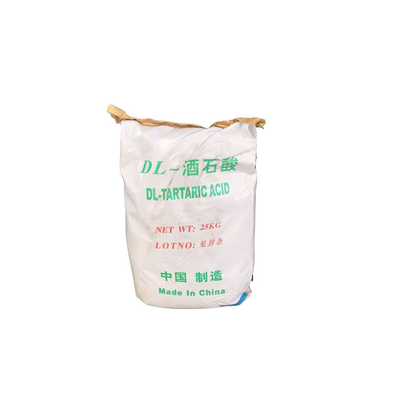 Tartaric Acid Water Treatment Antioxidant Additive Cement Retarder Ph Value Regulator Dl-Tartaric Acid