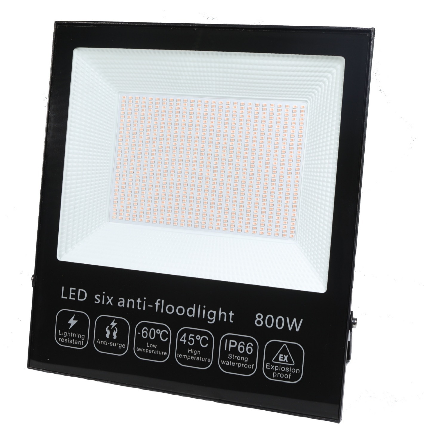 LED flood light floodlight IP66 cross-border wide pressure 110V low pressure 5V-36V outdoor waterproof lightning protection die-cast aluminum