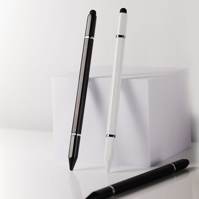 Capacitance pen three-in-one ipad touch screen pen mobile phone tablet for Apple Huawei silicone head anti-touch stylus