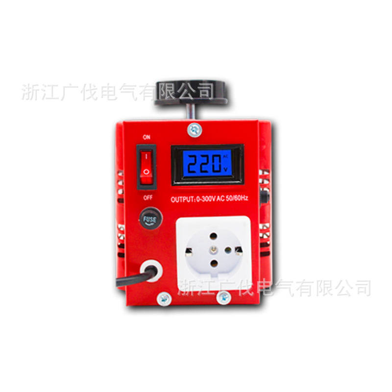 European standard voltage regulator cross-border exclusive sale TDGC2-2KVA-300v European standard socket LCD digital display