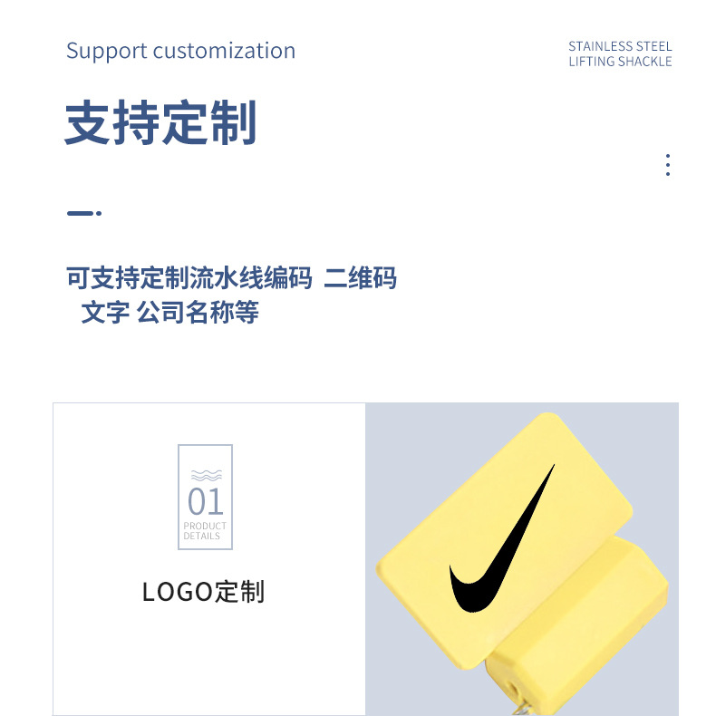 Rfid Chip Disposable Lead Seal High-Frequency Ultra-High-Frequency Steel Wire Seal for Container Logistics Express Transportation