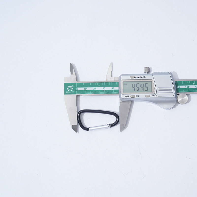 No. 5 D-shaped Outdoor Aluminum Alloy Quick-release Buckle Carabiner Hook Luggage Outer Travel Small Accessories Manufacturer