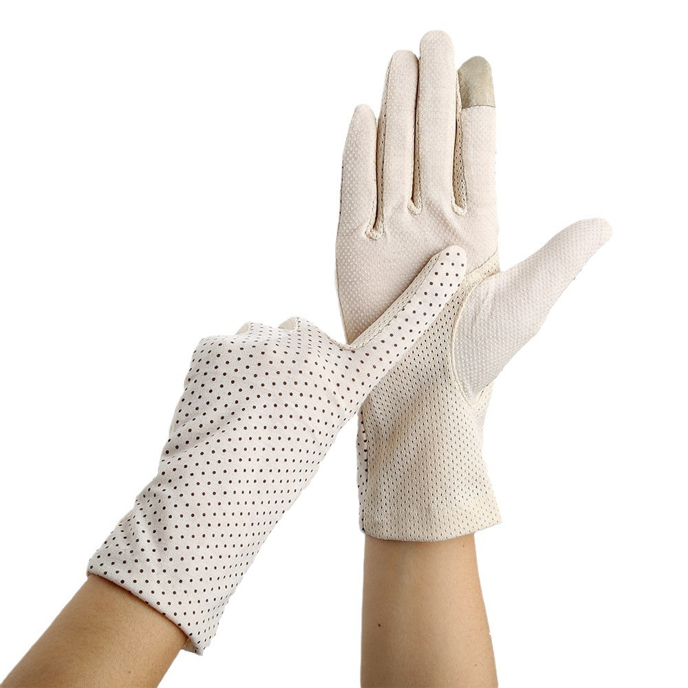 7039 Spring, Summer and Autumn Outdoor Wholesale Anti-Uv Touch Screen Thin Cycling and Driving Sun Protection Women's Gloves