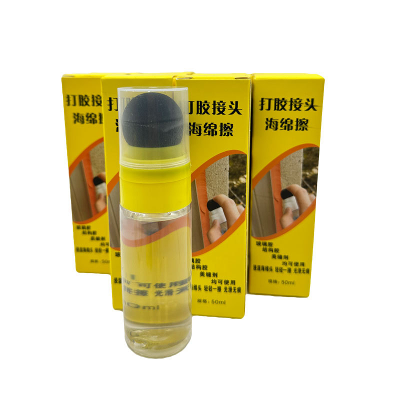 Brand New Third-Generation Sponge Wipe Treatment Glue Smoothing Tool for Rough Interfaces, Specialized Window Glue Applicator