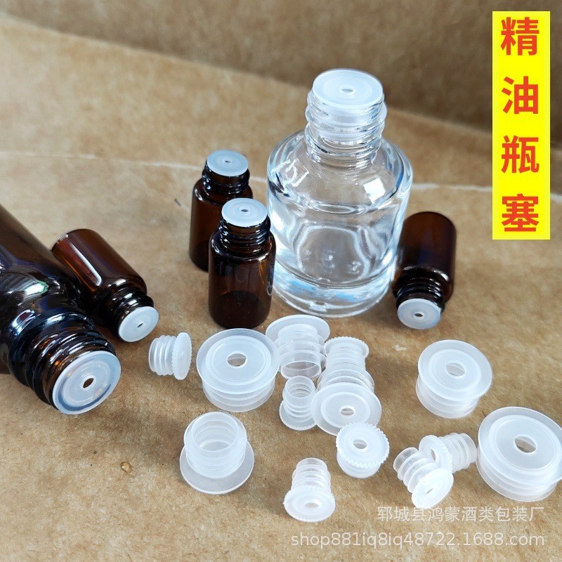 Ароматерапевтическая бутылка с пробкой для эфирного масла, пробка из ПЭ-пластика, пробка для пополнения эфирного масла, крышка ароматерапевтической бутылки с отверстиями, пробка для косметической бутылки