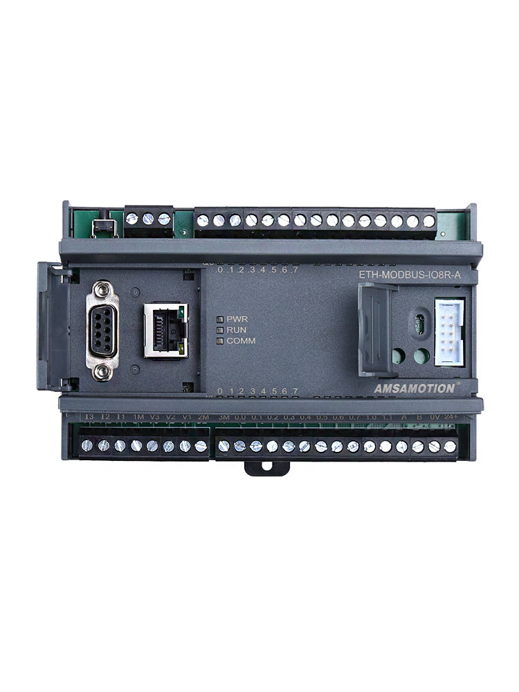Aimoxun Modbus Rtu Distributed Io Acquisition 485 Switch Analog Input and Output Communication Module