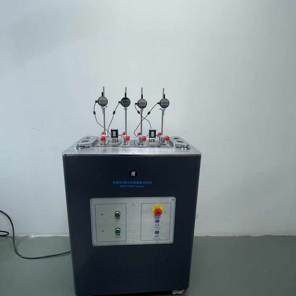 Liangchuang Brand Lc-204Wz Electric Vicat Heat Deformation Tester, High Accuracy