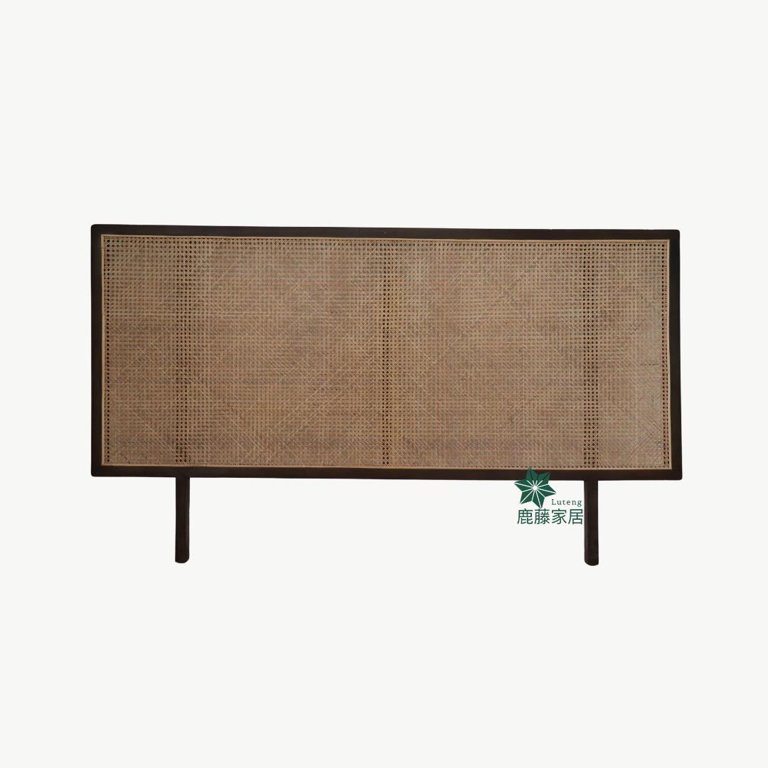 ✅ Ins Rattan Headboard Bed Backrest B&B Scandinavian Simple Bedside Backrest