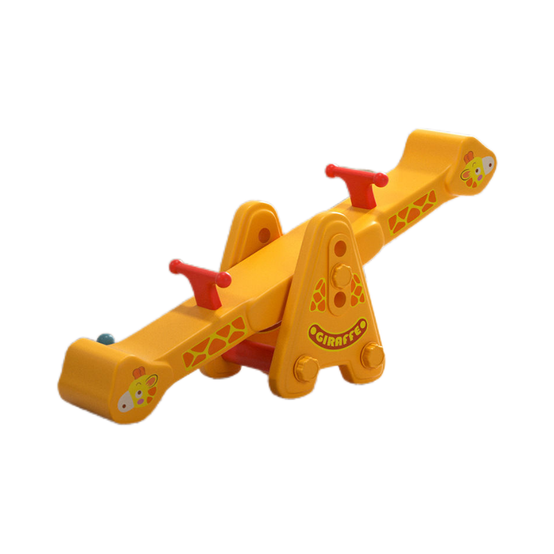 Children's Double Seesaw Indoor Rocking Horse Kindergarten Plastic Seesaw Outdoor Amusement Park Toy Safe and Durable