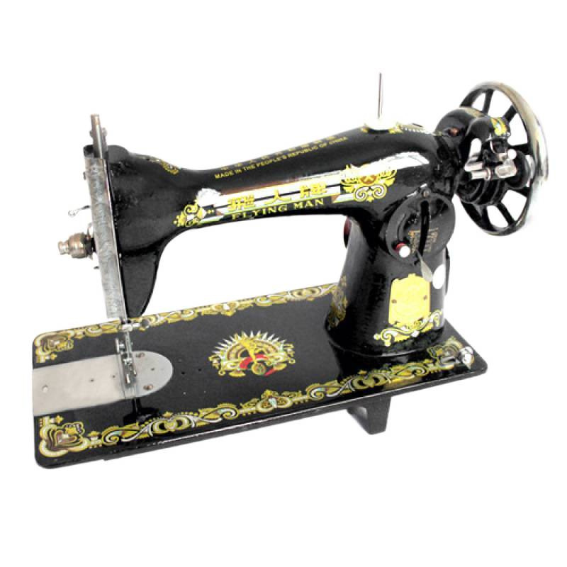 Old-Fashioned Sewing Machine Old-Fashioned Butterfly Brand Pedal Machine Head Embroidery Desktop Standard