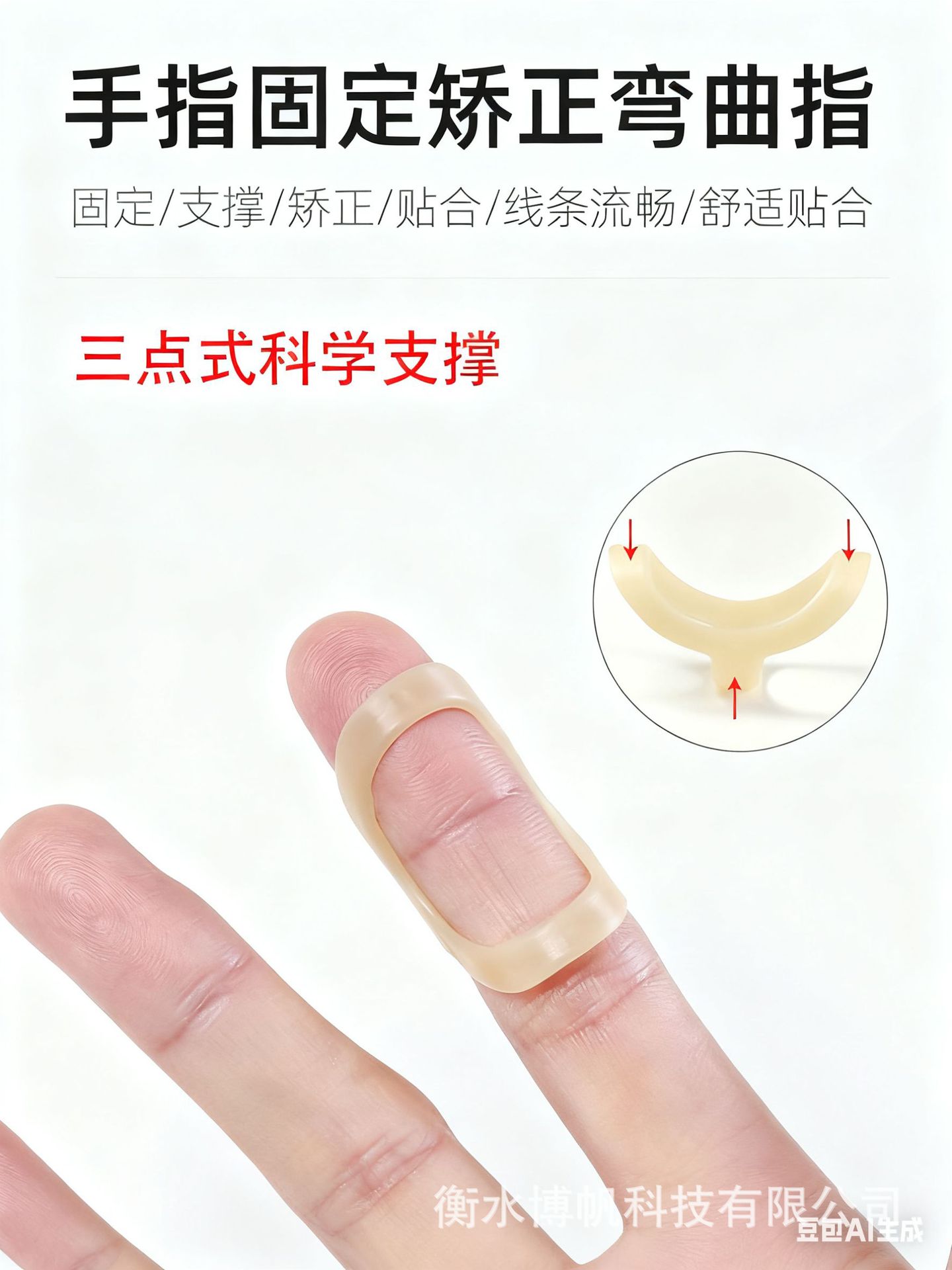 Finger Splint for Fixing Bent or Deformed Fingers, Adult Protective Brace, Finger Crookedness Corrector