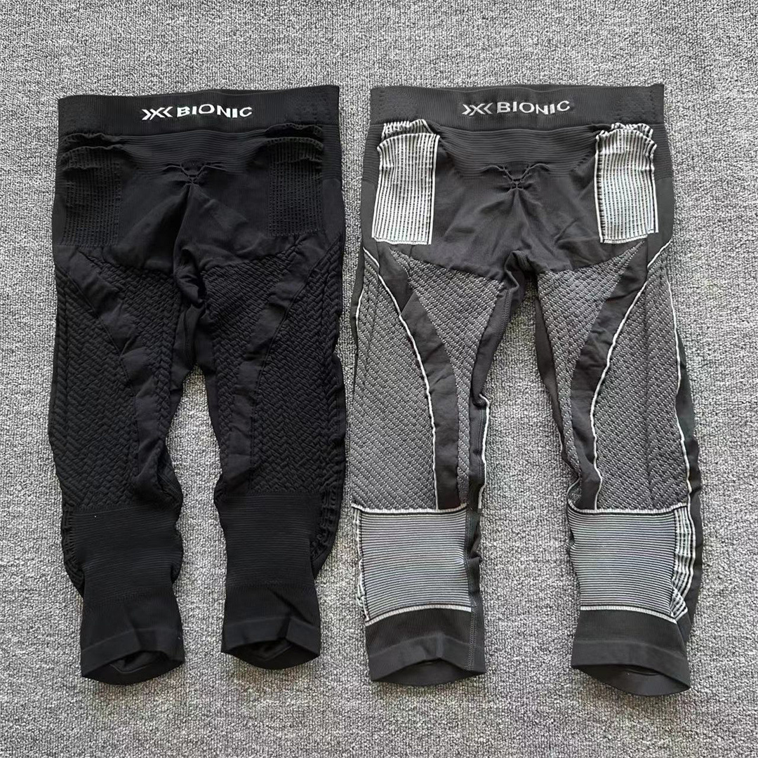 Короткие брюки X-стиля для спорта с согревающим эффектом отводящие влагу для бега велоспорта компрессионная одежда мужская и женская высокого качества