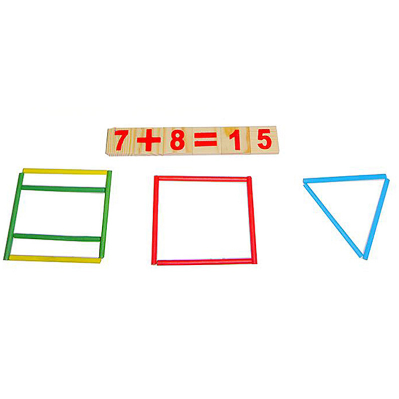 Kindergarten children's connection math arithmetic teaching aids artifact counting stick first grade addition and subtraction counting stick