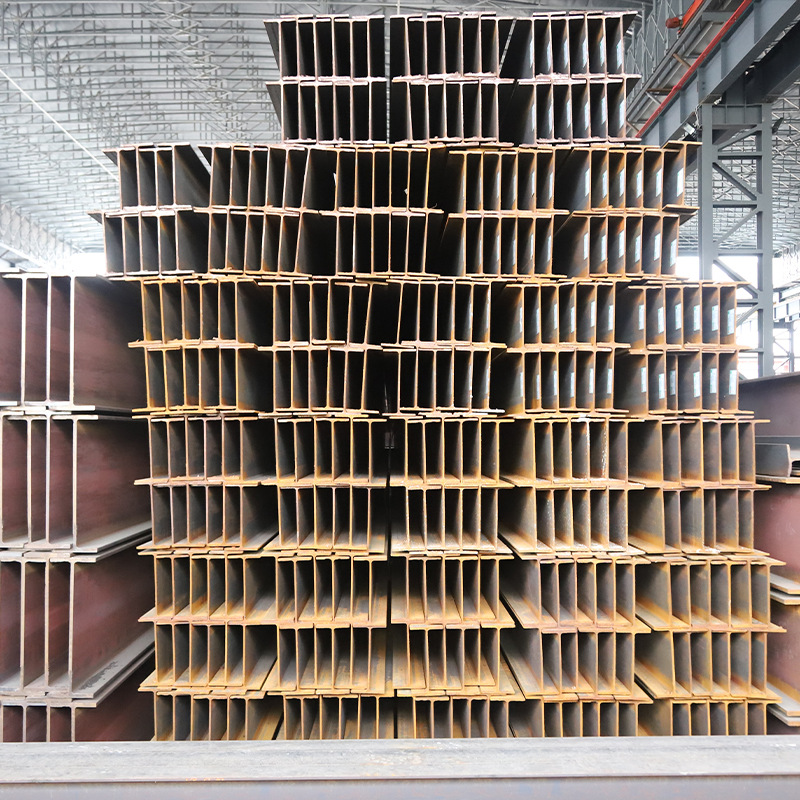 Hot-Rolled H-Shaped Steel Q235B Q355B Ma Steel Laigang Rizhao Steel Structure Load-Bearing Wholesale and Retail in Stock