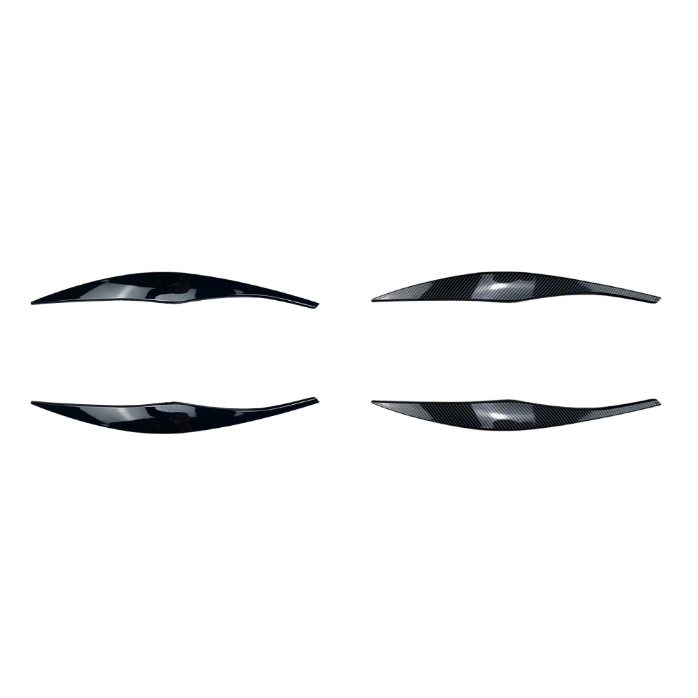 Suitable for 2005-2012 Bmw Bmw3 Series E90 E91 320I 330I Headlight Eyebrow Car Sticker Modification Parts