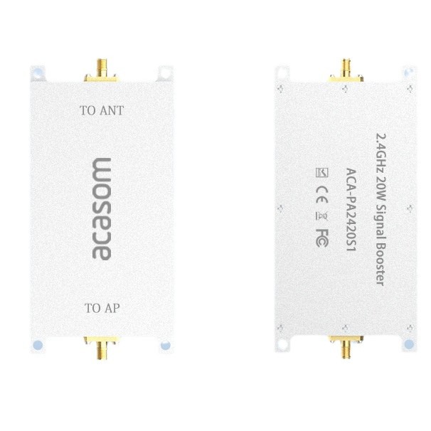 Signal Enhancement Amplifier 20W Signal Booster 0.9~2.4G~5.8G and Other Frequency Band Signal Enhancement Amplifier