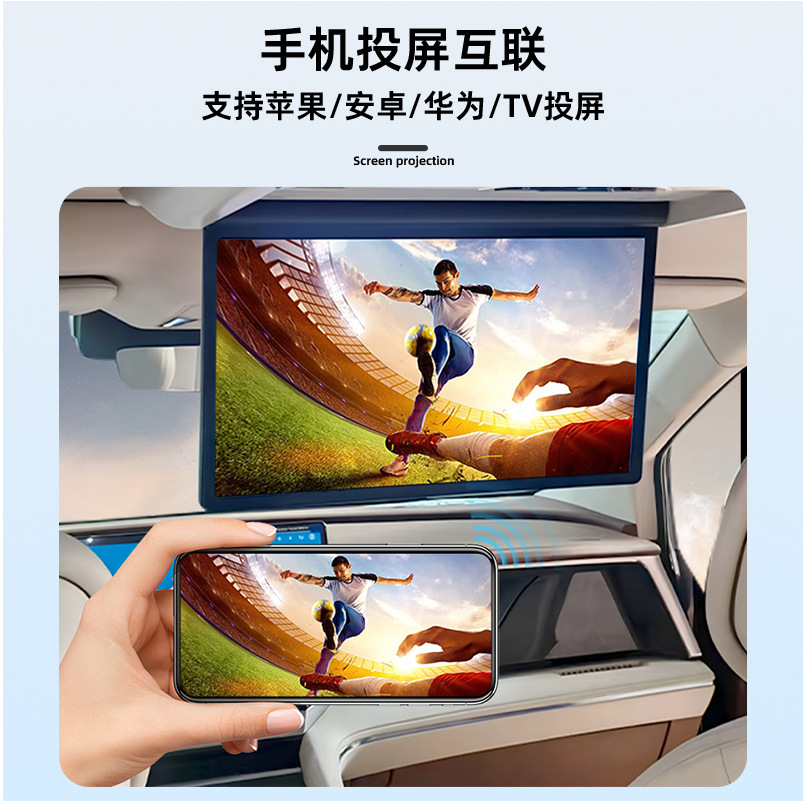 Suitable for Denza D9 Mercedes-Benz V260 Grevia Hyundai Custus Toyota Sienna Special Car Ceiling Tv