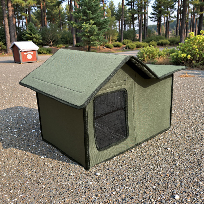 1Pc Multi Functional Outdoor Cat House: Portable Heat