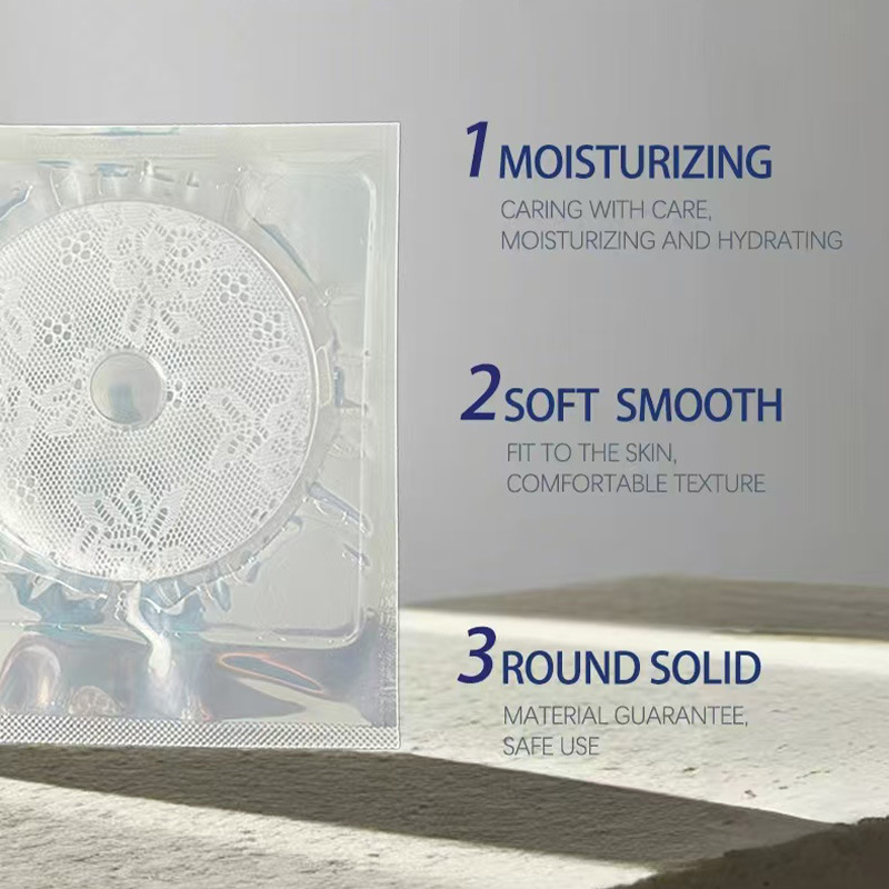 Cross-Border Collagen Lace Breast Mask Fengyunfeng White Lace Breast Patch Firming Women's Breast Beauty Breast Patch