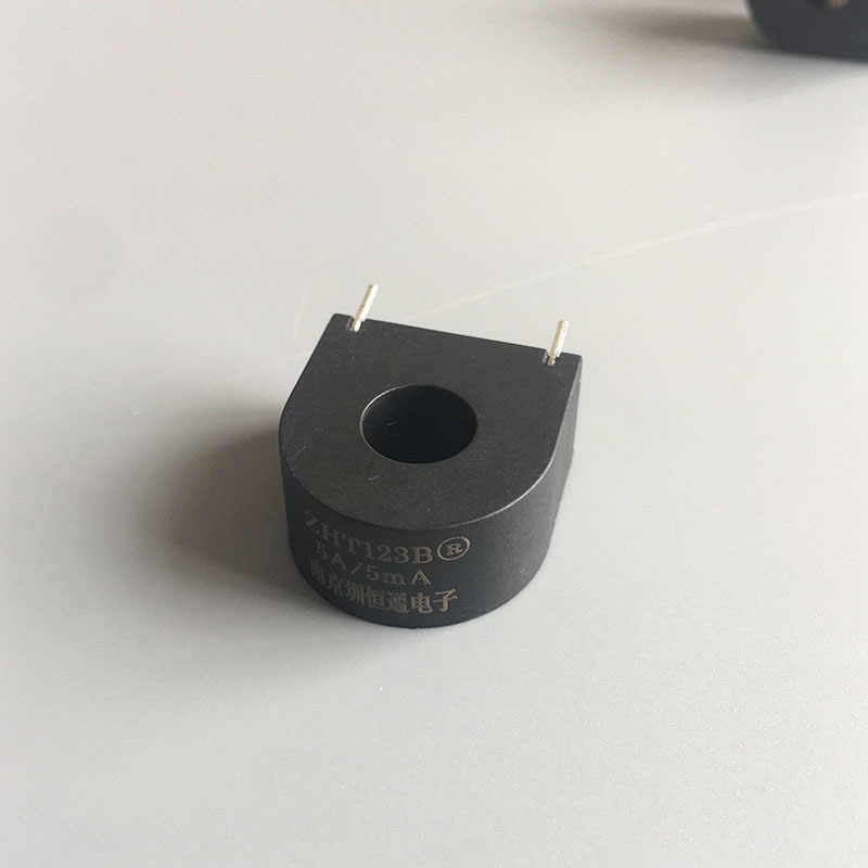 Precision miniature current transformer ZHT123B5A/5mAZHT123A lead needle 5A/2.5mA lead needle piercing type