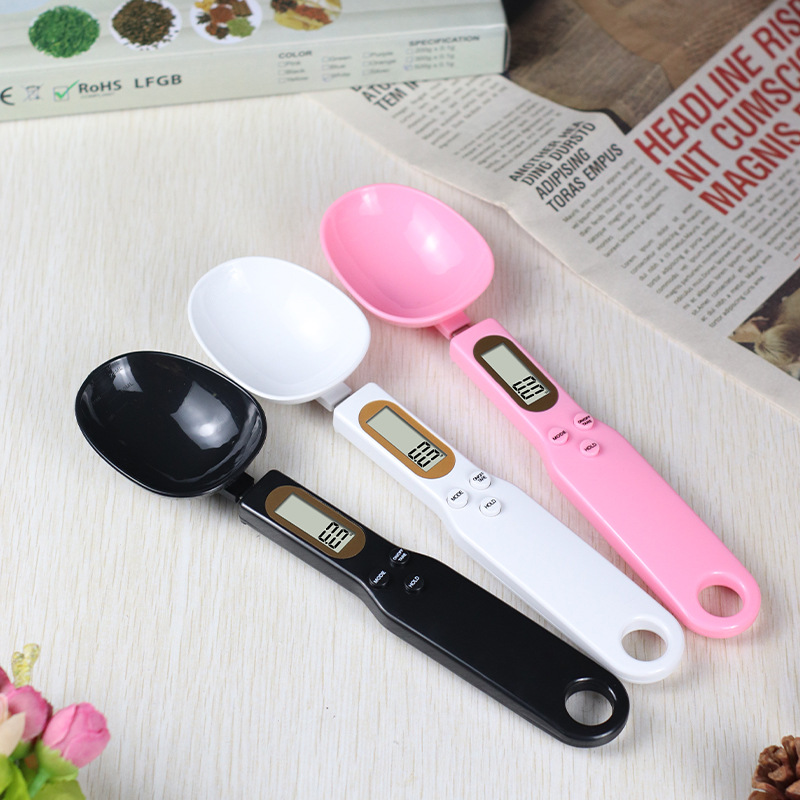 Electronic Scale Kitchen Small Gram Scale Precision Coffee Digital Measuring Spoon Scale Household Gram Scale Digital Scale Food Spoon Scale