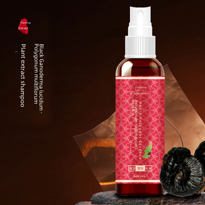 Ou lure Polygonum multiflorum essence herbal shampoo strong hair nourishing liquid can substitute hair