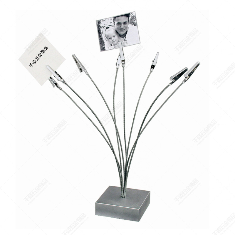 Eight-head note clip vertical photo clip multi-purpose long tail message clip desktop label business card clip manufacturers wholesale