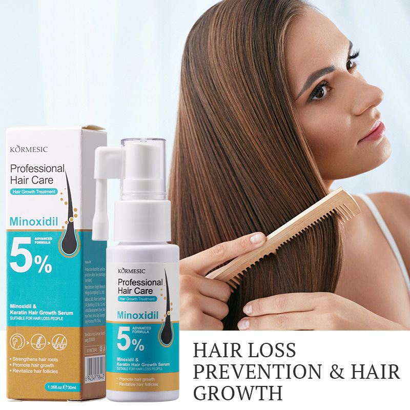 Kormesic 5% Minoxidil Hair Growth Serum Hairgrowth Serum Whsa Amino Acid Care Essence