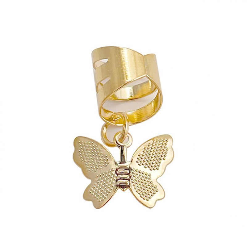 African dirty braid jewelry hair buckle iron accessories diy wig braid hair ring hair accessories buckle hair ring