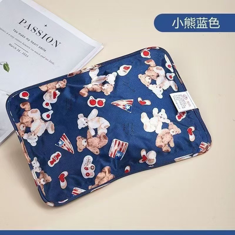 in stock cross-border European security card electrified hot water bag mercerized charging hand warmer new winter portable hand warmer