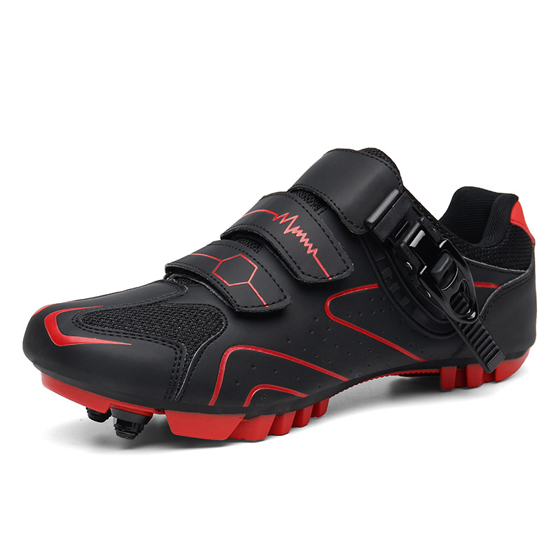 Cross-border road bike riding shoes men's and women's mountain bike lock shoes cross-border bicycle shoes outdoor power bicycle hard sole shoes