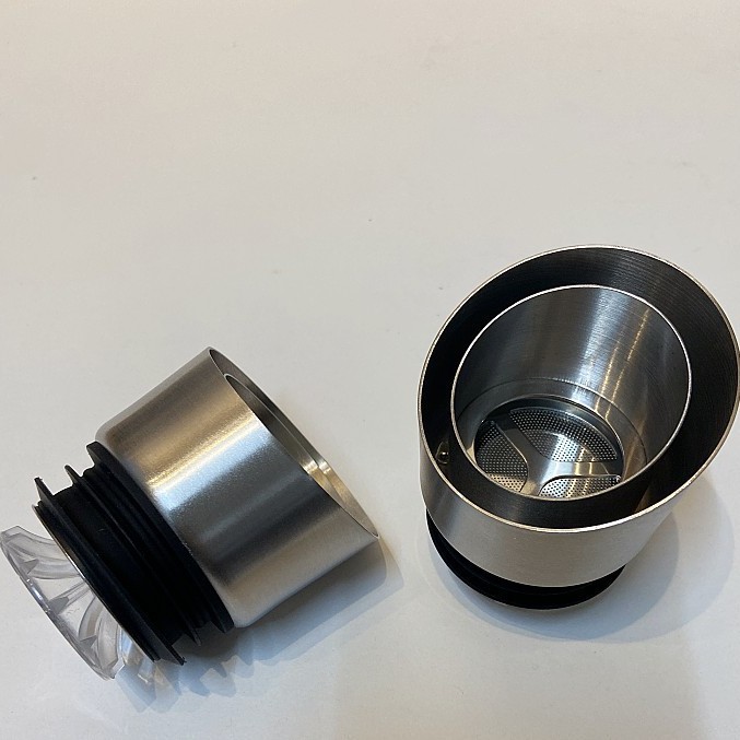 304 Stainless Steel Quick Decanter Lid Waterfall Red Wine Household Split Lid Decanter Lid