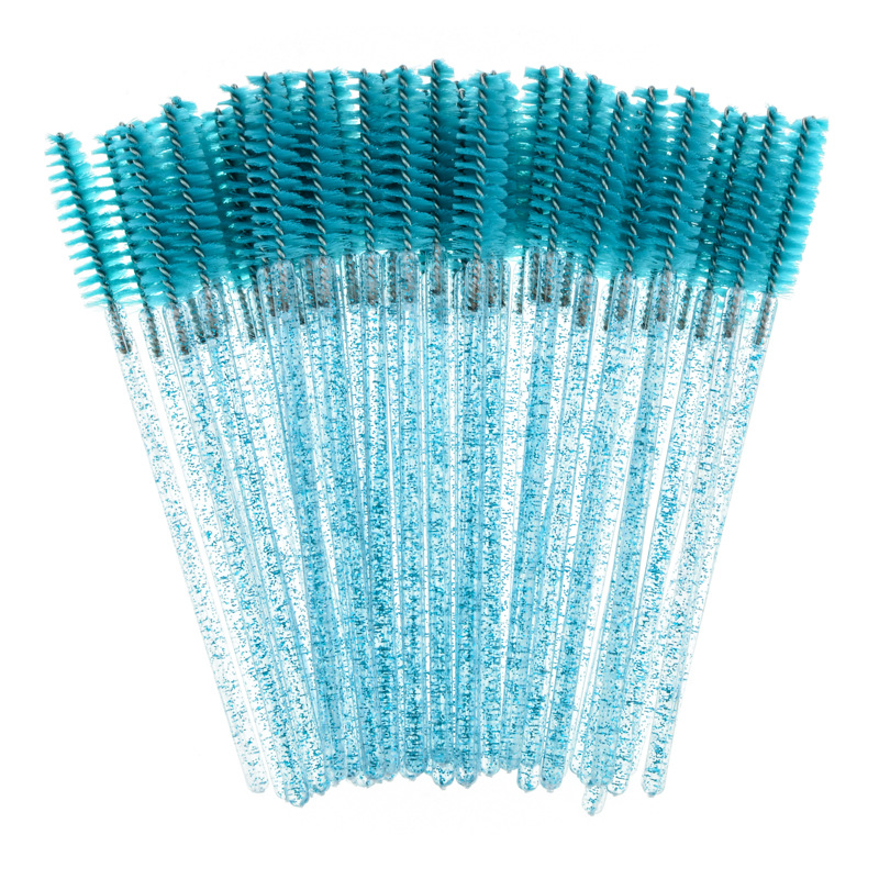 Factory wholesale solid rod Crystal eyelash brush beauty nose disposable solid rod Crystal eyelash brush