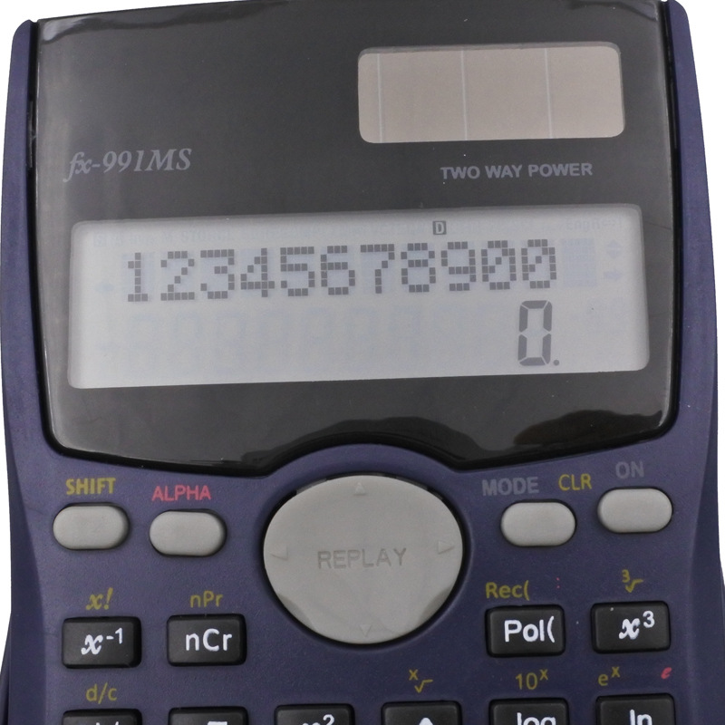 991ES real solar 82MS function calculator large high school students postgraduate entrance examination calculator scientific calculator
