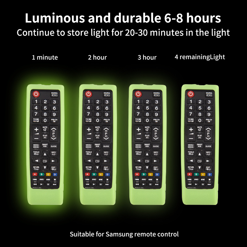 Suitable for Samsung BN59-01199F/01303A remote control protective cover all-inclusive new quicksand pattern luminous shell