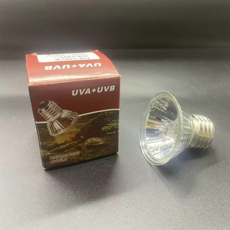 Turtle Basking Lamp Sun Lamp Three-In-One Uva+Uvb Full Spectrum Lizard Tortoise Reptile Calcium Supplement Sterilization Bulb