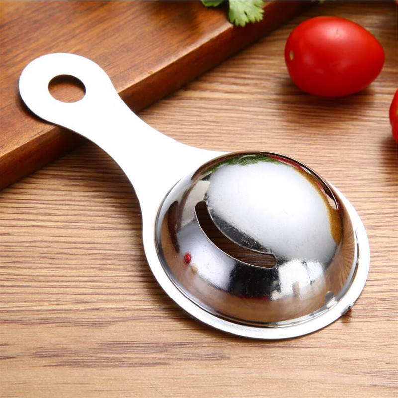 Stainless Steel 430/304 Egg White Separator Egg Separator Kitchen Tools Practical Baking Tools Manufacturer Ready Stock